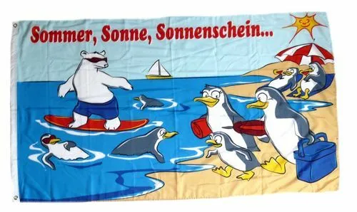Flagge / Fahne Strandflagge Urlaub Hissflagge 90 x 150 cm