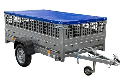 UNITRAILER Gartenanhänger – Kippanhänger mit Stützrad von Unitrailer