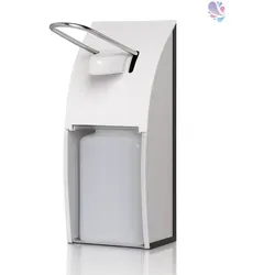 Aluminium Dosierspender FIX 500ml, Armhebelspender für Hygiene - Robuster Dosierspender aus Aluminium für 500ml Flaschen. Ideal für hygienische Anwendungen, intuitiv mit dem Unterarm bedienbar. Perfekt für Seife oder Lotion, Made in Germany.