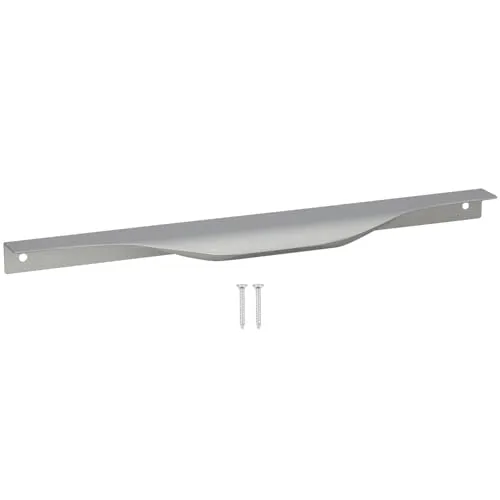 KOTARBAU® Möbelgriff Möbelgriffe Schrankgriffe 256/276 mm ZnAl Küchengriffe Silber Griffe Möbel Türgriff Profilgriff Türgriffe Küche Schubladengriffe Griffe für Küchenschränke Modern