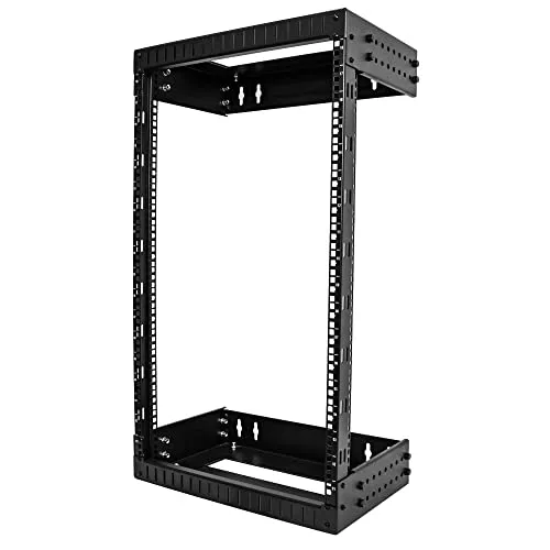 StarTech.com 2-Pfosten 18HE Heavy-Duty Wandmontage Netzwerk-Rack, 19