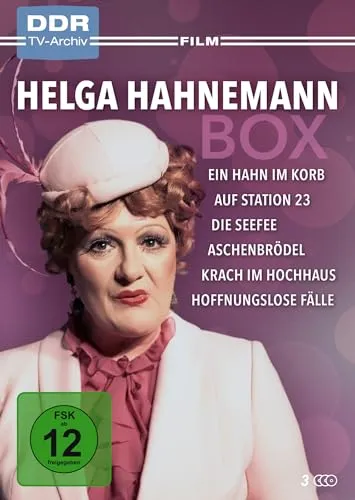 Helga Hahnemann Box (DDR TV-Archiv) [3 DVDs] - Filme mit einzigartigen Auftritten der beliebten DDR-Entertainerin, ideal für Fans des deutschen Fernsehens der 70er und 80er Jahre.