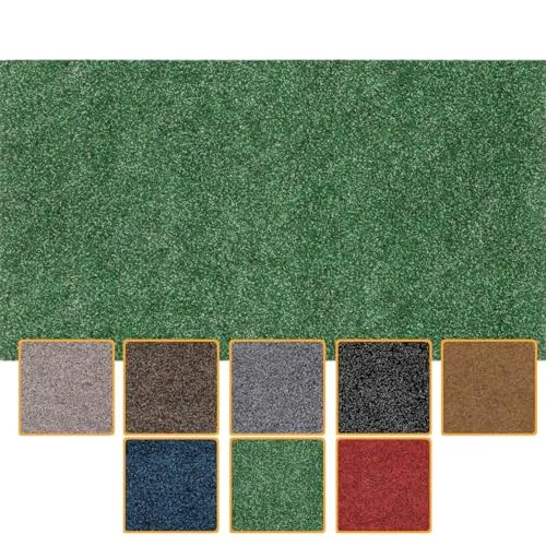 ANRO Fußmatte Schmutzfangmatte Türmatte rutschfest Fußabstreifer abwaschbar robust für Eingang, Haustür, Flur innen & außen Poet Küche, 100 x 50 cm (Rechteckig)