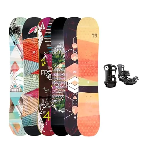 Trans Set Damen Snowboard Premium Berry 155cm + Sonic Bindung M Sale