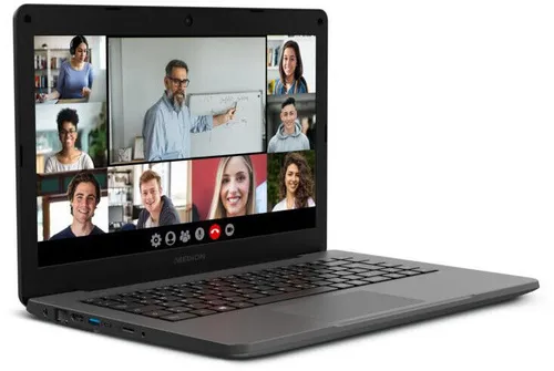 MEDION Akoya E14409 - 14 Zoll Notebook mit Intel Core i3, 8 GB RAM und 256 GB SSD, ideal für Home Office und Multimedia Unterhaltung