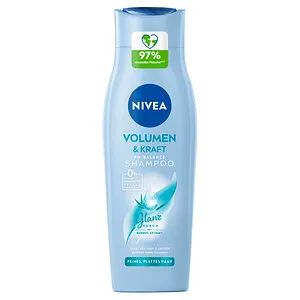NIVEA Volume Wonder Kräftigendes Shampoo 250 ml - Shampoo für sichtbar voluminöses und glänzendes Haar, mit Kollagen und Bambus-Extrakt, silikonfrei und sanft reinigend für bessere Kämmbarkeit.
