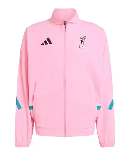 adidas Performance FC Liverpool Anthem Jacke rosa, M Herren in pink von adidas