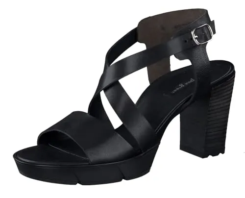 Paul Green Damen Plateausandalen - Bequeme Sommerschuhe mit dicker Sohle - Kategorie: Wanderschuhe. Diese Plateausandalen bieten dank des Leder-Innenmaterials und der dicken TPU-Sohle höchsten Komfort für entspannte Sommertage.