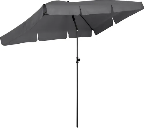 FARE Sonnenschirm, Höhenverstellbar Knickvorrichtung Lichtschutzfaktor UPF 50+ 200x122cm