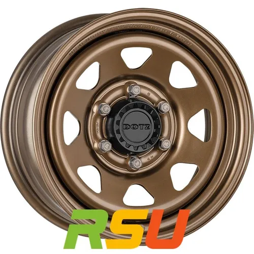 Dotz Dakar Bronze Stahlfelge 7x16 ET26 in bronze von DOTZ