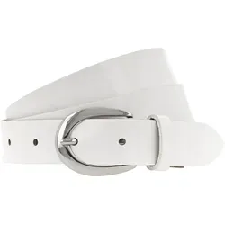 Tamaris Ledergürtel aus weichem Lack-Rindleder - Eleganter Gürtel aus 100% Rindsleder mit hochglänzendem Finish, ideal für modische Akzente in Ihrem Outfit. Breite: 2,5 cm.