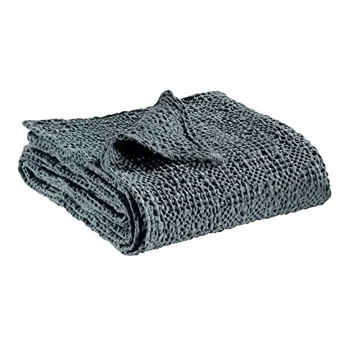 Vivaraise Tana Plaid aschegrau 240 x 260 cm