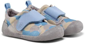 Affenzahn Kid's Lauflerner Smally - Barfußschuhe grau - Sneaker für Kinder, ideal zum Laufenlernen; aus 100% Baumwolle für höchsten Komfort und Flexibilität.