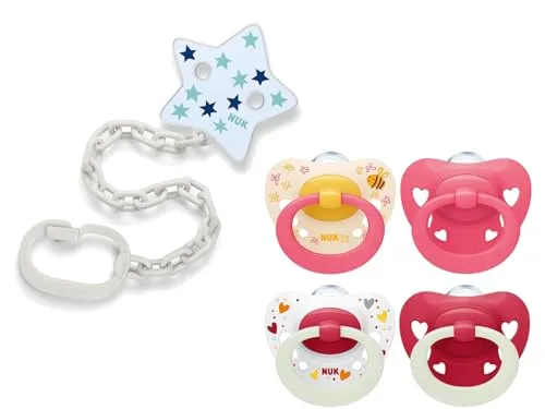 Schnuller & Beißringe Rot von NUK