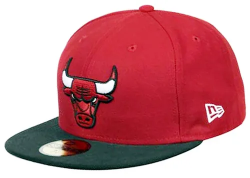 New Era 59FIFTY Cap - NBA Chicago Bulls rot/schwarz 7 5/8 - Hüte, Kappen & Mützen für Baseball-Fans mit aufgesticktem Teamlogo, ideal für jeden Chicago Bulls Fan und perfekt für den Alltag oder das Spiel.