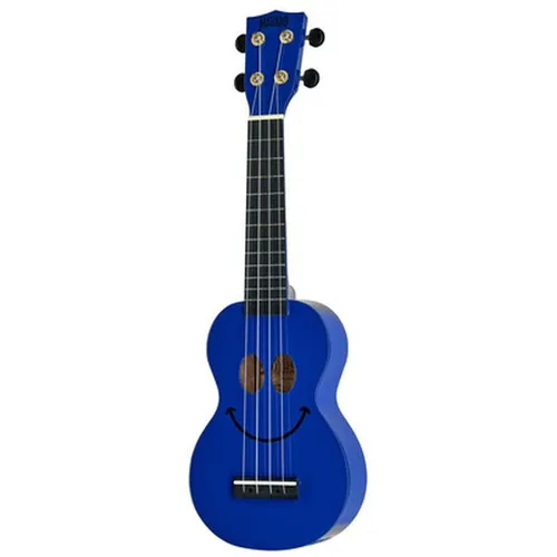 Mahalo Smiley Ukulele Blue