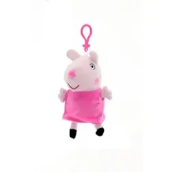 SAMBRO Kuscheltier Peppa Wutz Plüschanhänger (14cm) Luzie Locke rosa Luzie Locke | 14 cm