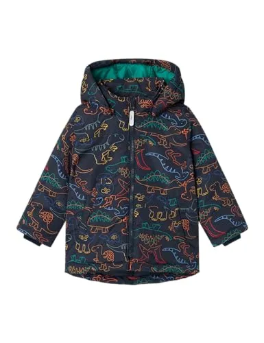 NAME IT Jungen Nmmmax Jacket AOP Kurzjacke, Blau, 92