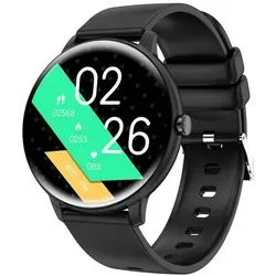 INF Smartwatch mit EKG und Herzfrequenzmesser – Schwarz