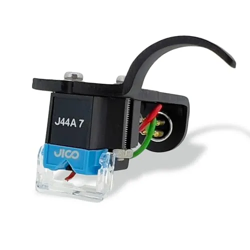 JICO OMNIA J44A 7 IMP DJ SD Tonabnehmer System mit Headshell schwarz