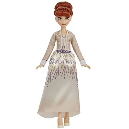 Hasbro F1583 Disney Die Eiskönigin 2 Annas und Olafs Herbstpicknick, Olaf Puppe, Anna Puppe mit Kleid und Mode-Accessoires, für Kinder ab 3 Jahren