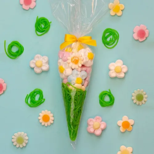 Süßer Blumenstrauß - 215 g, Blumen verschenken