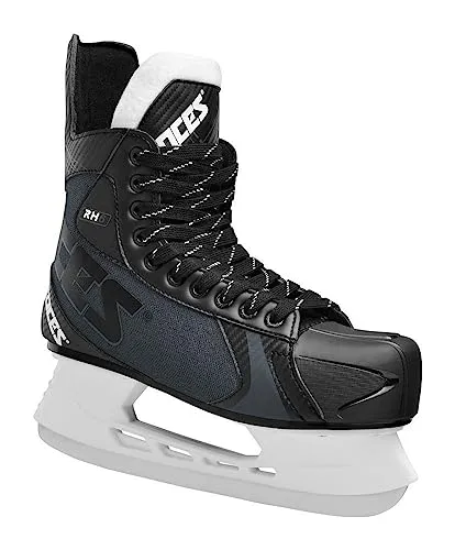 ROCES Herren Rh 6 Hockey-Schlittschuh, 001 Black, 47 EU