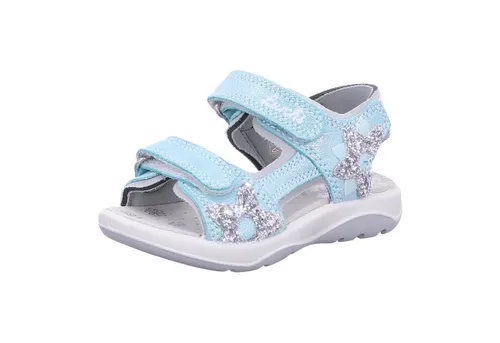 Lurchi 74L2003006 Flat Sandal, Turquoise, 28 EU