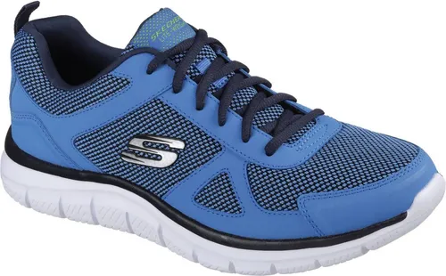 Skechers Track Bucolo Herren Sneaker - Bequeme Freizeitschuhe aus Leder - Laufschuhe mit Memory-Foam-Fußbett für optimalen Komfort, ideal für Freizeitaktivitäten und sportliche Looks.