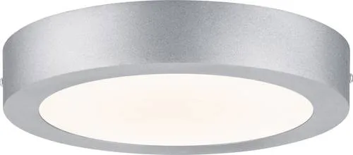 Paulmann 706.54 Innenleuchte, Integriert, silber - Flaches LED Panel in eckiger Form für eine moderne Raumgestaltung. Mit energieeffizienter Technik, die bis zu 80% Strom spart, und warmweißem Licht für eine angenehme Atmosphäre.