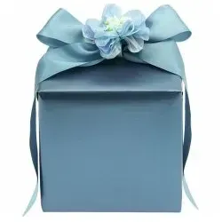 Geschenkpapier Metallic Blau, Matt, FSC MIX in blau von Rico Design