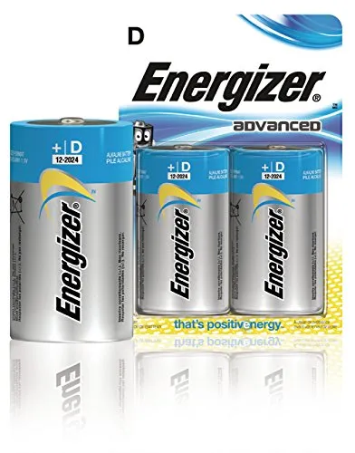 Energizer Batterie Advanced Mono (D) (2er-Packung)