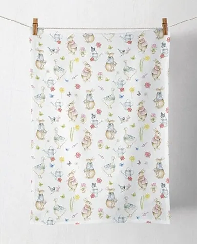 Geschirrtuch, Küchentuch EASTER GARDEN by Ambiente | Ostern, Hase