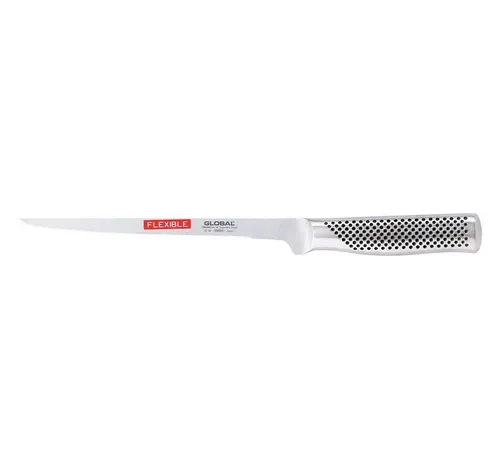 GLOBAL Ausbeinmesser G-30 Swedese Style 21 cm in silber von GLOBAL