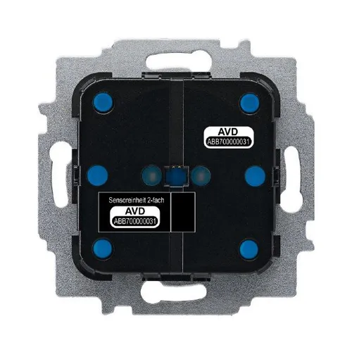 Busch-Jaeger 6221/2.0-WL Sensoreinheit 2-fach - Smart Home Steuerungseinheit, drahtlos für Busch-free@home, ideal für die flexible Bedienung Ihrer Licht- und Jalousiefunktionen.