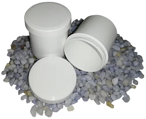 Salbendosen Salbendose Cremedose Kunststoffdosen 30g 35ml Deckel weiß 100