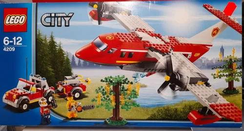 LEGO City 4209 Feuerwehr Löschflugzeug von 2012 NEU OVP EOL MISB