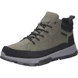 RIEKER Schnürstiefelette aus Lederimitat für Damen, Größe 45 - Wanderschuhe mit herausnehmbarer Innensohle für individuelle Anpassung, ideal für Alltag und Freizeit. Robuste Verarbeitung, weiche Polsterung und griffige Profilsohle sorgen für hohen Komfort und sicheren Halt.