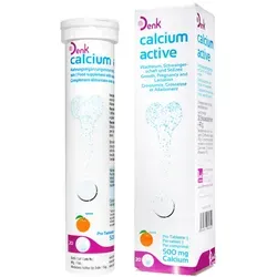 CALCIUM ACTIVE Denk 500 mg Brausetabletten 20 St von Denk Pharma GmbH & Co. KG