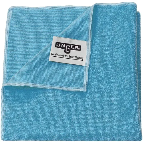 Unger MF40B Microfasertuch Microwipe Smart Color 4000 blau zum Nachpolieren auf allen Oberflächen, 40x38 cm