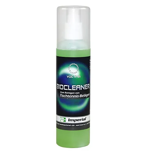 Imperial Biocleaner - VOC-frei (250 ml) - Tischtennis Belag Reiniger | Tischtennis Cleaner für Tischtennis Beläge | TT-Spezial - Schütt Tischtennis