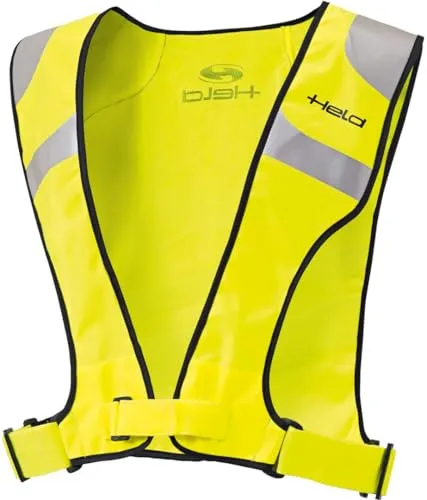Held Warnüberwurf / Warnweste schwarz-Neongelb XXXL von Held