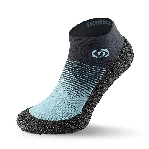 Skinners Unisex Skinners 2.0 Comfort blau - Sportsocken mit 3mm dünner Barfußsohle für maximalen Komfort und hervorragenden Grip. Ideal für Aktivitäten wie Wandern, Sport und Badespaß – hygienisch und umweltfreundlich!