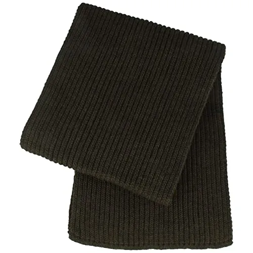 Breiter Schal Herren aus Merinowolle, 20 cm x 180 cm, Oliv - Klassischer Herrenschal aus 100% Merinowolle, pflegeleicht und langlebig. Mit 20 cm Breite und 180 cm Länge ideal für Büro und Freizeit. Dezente Farben sorgen für stilvolle Akzente und angenehme Wärme.