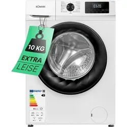 Bomann® Waschmaschine 10kg | 1400 U/min | 10 Jahre Motor-Garantie