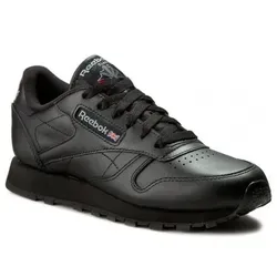 Reebok Classic Leather Niedrige Sneaker Schwarz 35.5 EU - Herren-Sneaker aus hochwertigem Leder, zeitloses Design und optimaler Tragekomfort für jeden Tag.