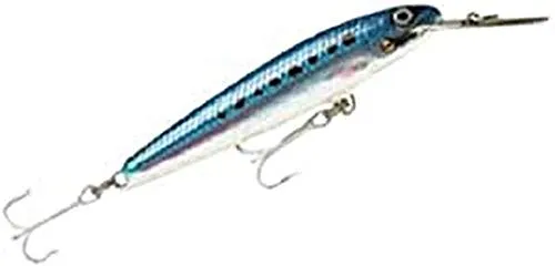 Rapala - Countdown Magnum Angelköder - Angelzubehör mit Abachiholz-Konstruktion - Salzwasser Spinnköder - Lauftiefe 2.7-3.3m - Fischköder 7cm, 12g - Hergestellt in Estland - Blue Sardine