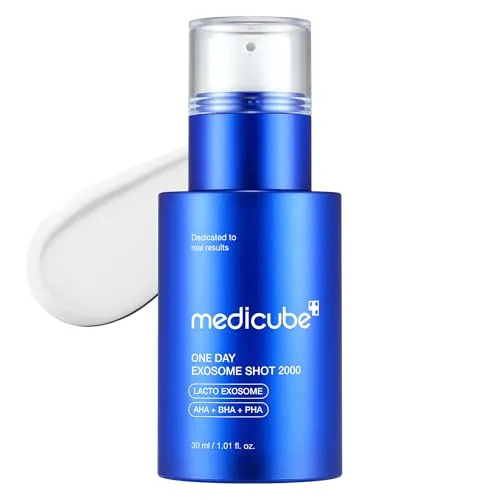 Medicube One Day Exfoliating Serum 30 ml - Exklusive Formel mit Exosomen - Tagespflege für strahlende Haut, fördert die Zellerneuerung und sorgt für ein glattes Hautbild.
