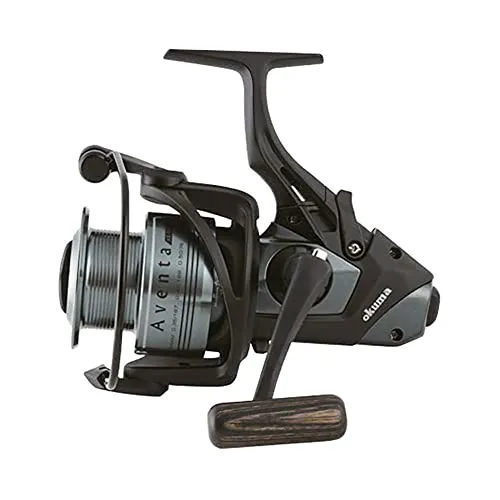 Okuma Aventa Baitfeeder AB-10000 - Freilaufrolle für Karpfen- und Zanderangeln - Hochwertige Freilaufrolle mit 7 Kugellagern und korrosionsbeständigem Graphitkörper, ideal für anspruchsvolle Angler. Perfekt für Karpfen- und Zanderangeln.