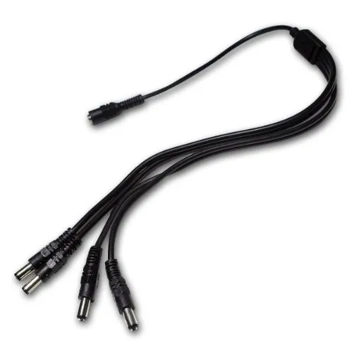 world-trading-net - DC-Verteiler 5,5/2,1mm 1x Kupplung / 4x Stecker